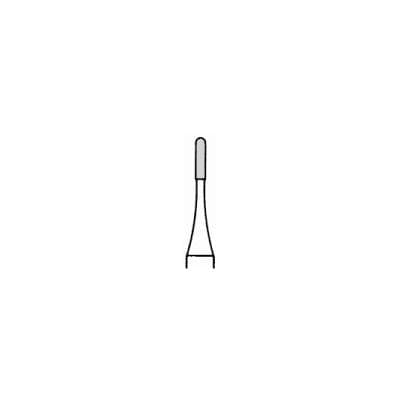 Meisinger Tungsten Carbide Bur #1556, HM31R-009-FG, Round End Straight Fissure Cross Cut, Friction Grip, 0.9 mm Diameter, 5/Pkg thumbnail 4