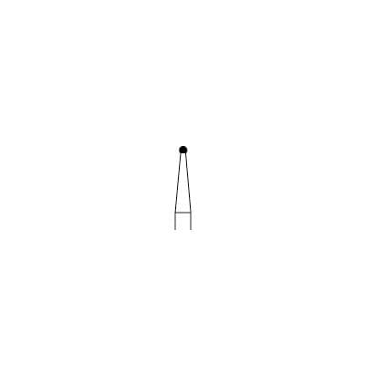 SS White Standard Operative Carbide Bur, FG, Round, #1, 0.8 mm Diameter, 10/Pk, 14964 thumbnail 16