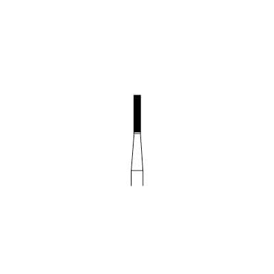 SS White FG #57L Tungsten Carbide Bur, Long Straight Flat End Fissure, Plain, Friction Grip, 1.0 mm Diameter, 5.0 mm Length, 10/Pk thumbnail 8