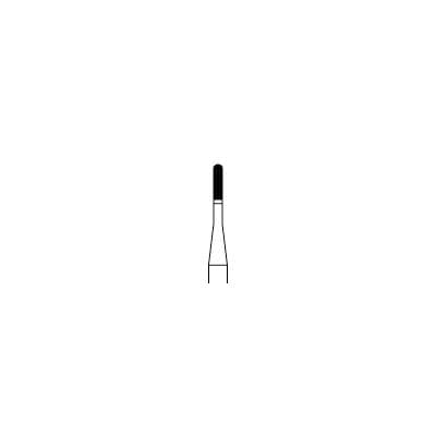 SS White FG #1156 Carbide Bur, Straight Fissure Round End, Plain, Short Shank, 0.8 mm Diameter, 3.5 mm Length, 10/Pkg thumbnail 8
