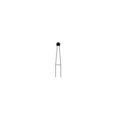 SS White Standard Operative Carbide Bur, HP, Round, #2, 1.0 mm Diameter, 10/Pk, 14826 thumbnail 16