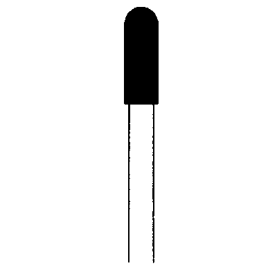 Meisinger Sintered Diamond Bur, Round End Cylinder, Medium Grit, 3.1 mm Diameter, 9 mm Head Length, HP Shank, 1 Each, 838S-031 thumbnail 6