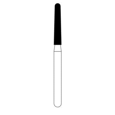 NTI Diamond Bur FG Super Coarse Long Round End Taper #856L-016, 5/Pkg, SC856L-016 thumbnail 11