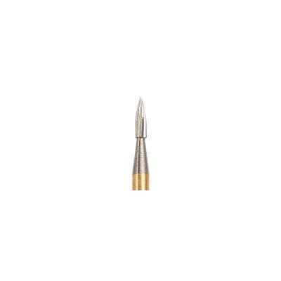 NTI® Trimming & Finishing Carbide Bur, 12-Fluted, FG, Flame Shape, #7902 (H7902-MW), 1.0 mm Diameter, 5/Pkg thumbnail 7