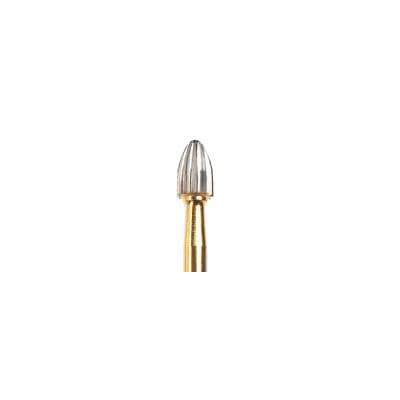 NTI® Trimming & Finishing Carbide Bur, 12-Fluted, FG, Football/Bullet Shape, #H7408-MW, 1.0 mm Diameter, 5/Pkg thumbnail 9