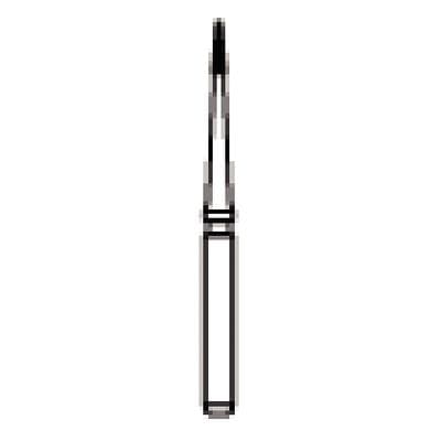 NTI TDF-3 Trimming & Finishing Carbide Bur, 8-Fluted, FG, Safe End, 0.8 mm, Red Ring, 5/Pk, H132-008 thumbnail 11