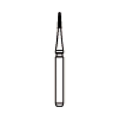 NTI Trimming & Finishing Carbide Bur, FG, OA-3 Bullet, 12 Fluted, Red Ring, 5/Pkg, H247-007 thumbnail 8