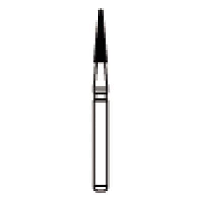 NTI TDF-6F Trimming & Finishing Carbide Bur, 16-Fluted, FG, Safe End, 1.4 mm, Yellow Ring, 5/Pk, H134-014F thumbnail 15