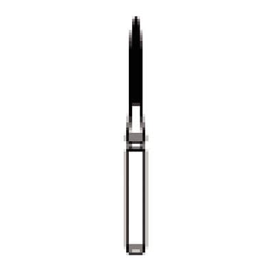 NTI 12-Fluted Trimming & Finishing Carbide Bur, FG, Long Flame, #H48L-010, 1.0 mm, 5/Pk thumbnail 16