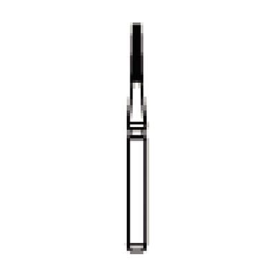 NTI® Trimming & Finishing Carbide Bur, 12 Fluted, FG, Flat End Taper, #7702, 1.0 mm Diameter, 5/Pkg, H377-010 thumbnail 7
