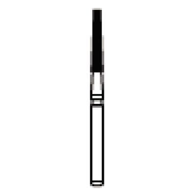 NTI Trimming & Finishing Carbide Bur, 12 Fluted, FG, Flat End Taper, #H375-014, 1.4 mm Diameter, 5/Pkg thumbnail 7