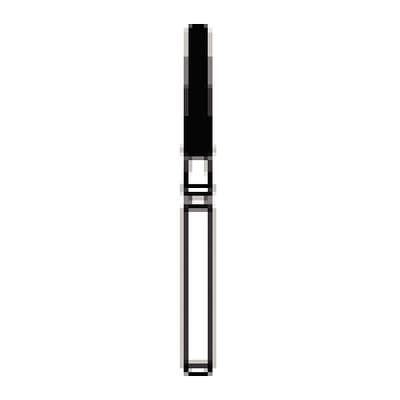 NTI Trimming & Finishing Carbide Bur, 12 Fluted, FG, Flat End Taper, 1.6 mm Diameter, 5/Pkg, #H336-016 thumbnail 7