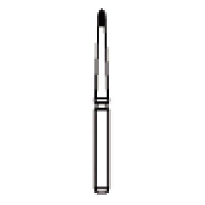 NTI Trimming & Finishing Carbide Bur, 12 Fluted, FG, Beveled Cylinder, 0.9 mm Diameter, 5/Pkg, #H248-009 thumbnail 6