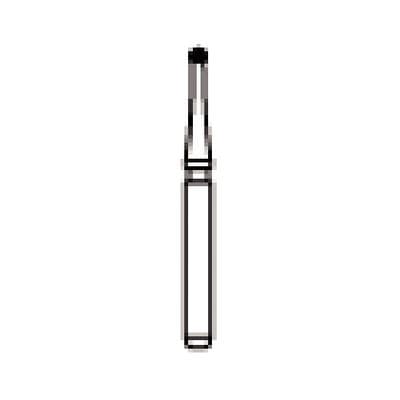 Kerr NTI Carbide Bur, Trimming & Finishing, Round, Friction Grip, 7002 - Burs Carbide NTI FG T&F - Image 1