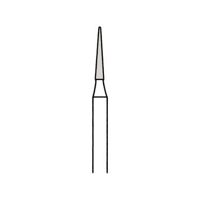 Meisinger Trimming and Finishing Tungsten Carbide Bur, FG, Extra-Fine 16-20 Flute, Tapered Point, 1.4 mm, 5/Pkg, US #ET9F thumbnail 6