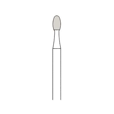 Meisinger Tungsten Carbide Trimming and Finishing Bur, Friction Grip, Football Shape, 2.3 mm, Extra Fine (16-20 Flute), 5/Pk, HM379F-023-FG thumbnail 8