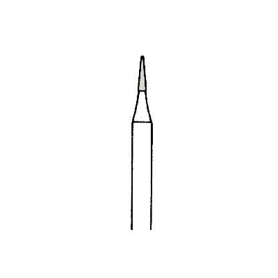 Meisinger Trimming & Finishing Tungsten Carbide Bur, FG, Ultra-Fine 30 Flute, Tapered Point, 1.0 mm, #ET4, 5/Pkg, HM133U-010-FG thumbnail 5