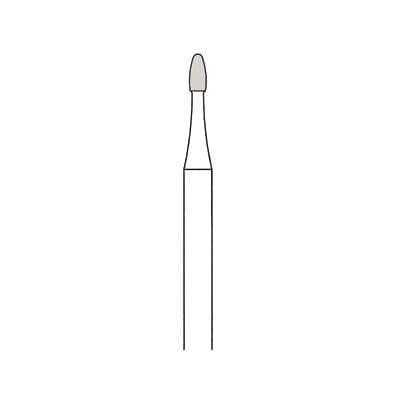Meisinger Trimming & Finishing Tungsten Carbide Bur, FG, 30 Flute, Football, 1.4 mm, 5/Pkg, US #7404 / HM379U-014-FG thumbnail 4