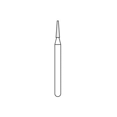 SS White 12-Blade Trimming & Finishing Carbide Bur, FG, Tapered Fissure, #CFT2, 5/Pk, 16002-5 thumbnail 9