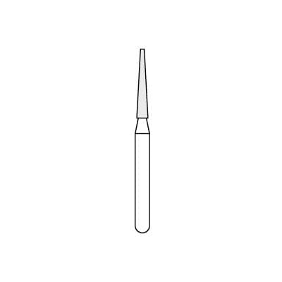 SS White 12-Blade Trimming & Finishing Carbide Bur, FG, Tapered Fissure, #CFT3, 5/Pk, 16003-5 thumbnail 9