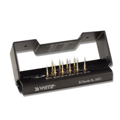 SS White Safe End Series Trimming & Finishing Carbide Bur Kit, 10/Pk, FG, 16051 thumbnail 7