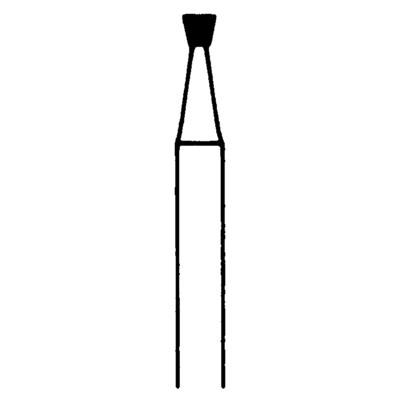 Meisinger Multi-Use Diamond Bur, FG, Inverted Cone, #805, 1.6 mm, Medium Grit, Blue Ring, 5/Pk, 805-016-FG thumbnail 8