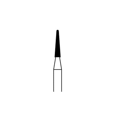 NTI Universal Cutter EF Fine Cross Cut, Round End Taper, HP Shank, Red Band, 1.6mm Diameter, 8mm Head Length, UC138EF-016 thumbnail 8