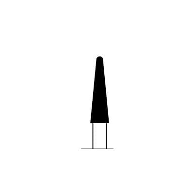 NTI Universal Cutter, Round End Taper, Regular Cross Cut, HP, 3.1 mm x 12 mm, Blue, 1/Pk, UC079E-031 thumbnail 8