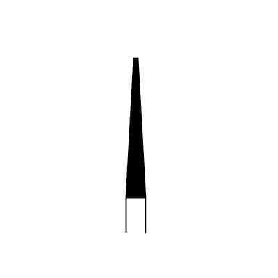 NTI Universal Cutter, Regular Cross Cut (E), Round End Taper, HP, 2.3 mm Head Diameter, 17 mm Head Length, Blue Ring, UC257E-023 thumbnail 8