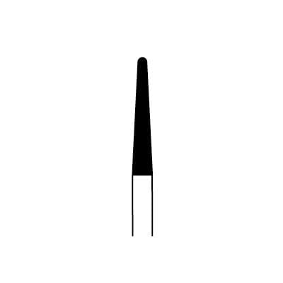 NTI Universal Cutter, Regular Cross Cut (E), Round End Taper, HP Shank, Blue Ring, 2.3 mm Diameter, 14 mm Head Length, UC261E-023 thumbnail 8