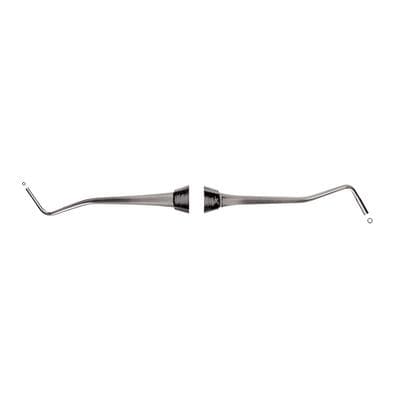 Nordent Condenser/Plugger, Marquette, Plain (Smooth), Double End, #0/1, 0.7mm/1.1mm Tips, Stainless Steel, RCN0-P-1 thumbnail 2