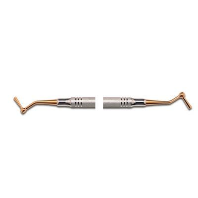 American Eagle Dr. Mopper Super Plugger, Medium/Large, Posterior, Double End, Titanium Nitride, 1/4" Stainless Steel Handle, AEC/PMSPMLTN thumbnail 9