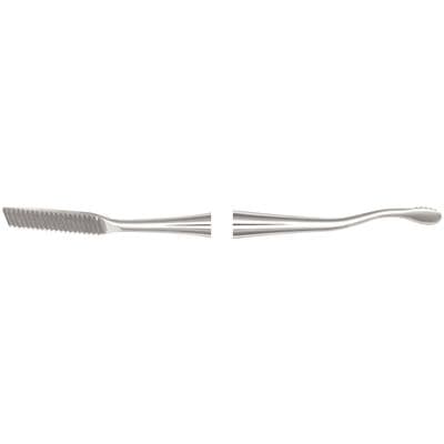 Hu-Friedy #64 Miller Bone File, #522 Hexagon Handle, 6.2mm, Double End, Surgical Grade Stainless Steel thumbnail 10