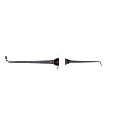 Nordent Excavator #6, Anterior Spoon, 3 mm Shank, 65° Angle, Standard Handle, Stainless Steel, Double End - Excavator – # 6, Anterior Spoon, 3 mm Shank, 65° Angle, Standard Handle, Stainless Steel, Double End - Excavator – # 6, Anterior Spoon, 3 mm Shank, 65° Angle, Standard Handle, Stainless Steel, Double End - Image 1