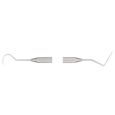 Hu-Friedy Expro 23/W Williams Double-End Explorer/Probe, #7 Satin Steel Colours Handle, XP23/W7 thumbnail 8