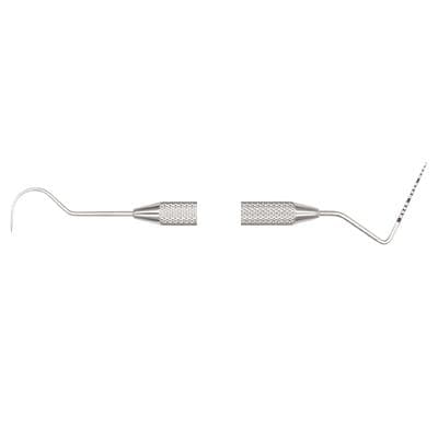 Hu-Friedy Expro 23/UNC-15 Explorer-Probe, Double-Ended, #6 Satin Steel Handle, Color-Coded, XP23/UNC6 thumbnail 15