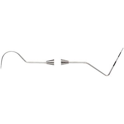 Nordent Color Coded Expro Double-Ended Explorer/Probe #23/#N33, 3-6-9-12 mm, Medium Round Handle thumbnail 5