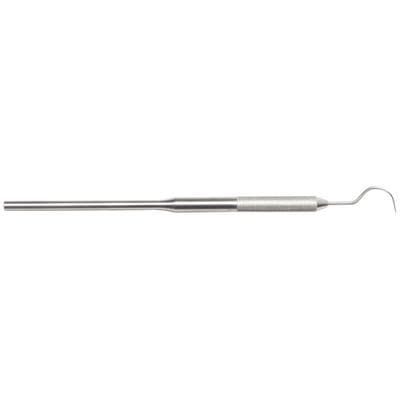 Micro-Grain Explorer #23, Single End, Shepherd Hook, Stainless Steel thumbnail 3