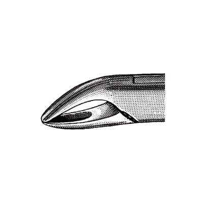 Miltex #151S Lower Incisor, Bicuspid and Root Extracting Forceps, Universal, 4-1/2", Stainless Steel, DEF151S thumbnail 5