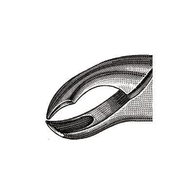 Miltex Extracting Forceps #90, Upper Molar Left, German Stainless Steel, DEF90 thumbnail 4
