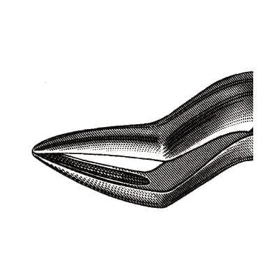Hu-Friedy Extraction Forceps #65, Upper Roots, Fragments & Overlapping Incisors, Presidential Series, Stainless Steel, Each thumbnail 10