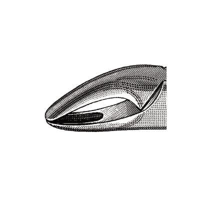 Miltex #150 Universal Extraction Forcep, Upper Incisors/Cuspids/Bicuspids/Roots, German Stainless Steel, 6-1/2", DEF150 thumbnail 9