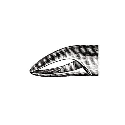 Miltex Extracting Forceps #101, 6-1/2", Universal, Stainless Steel thumbnail 4