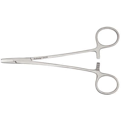 Hu-Friedy Crile-Wood Needle Holder, 15 cm (6"), Grooved, Tungsten Carbide, Serrated, NHCW thumbnail 12