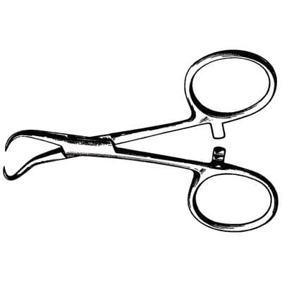 Miltex Vantage Backhaus Towel Clamp, 3-1/2" (3.5"), Stainless Steel, 1 Each thumbnail 4