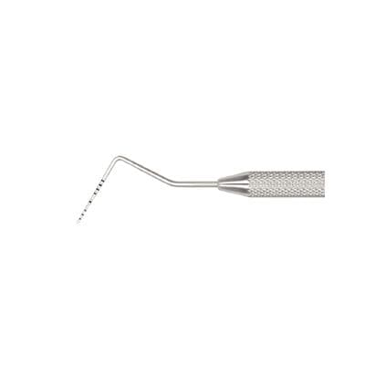 Hu-Friedy Qulix Color-Coded Williams Periodontal Probe, Single-End, #6 Satin Steel Handle, 1-2-3-5-7-8-9-10 mm Markings, PQW6 thumbnail 15