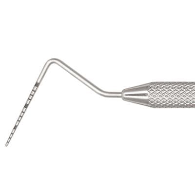 Hu-Friedy Qulix Color-Coded Periodontal Probe, Single-End, UNC-15 (1-15), #7 Satin Steel Colours Handle, PCPUNC157 thumbnail 14