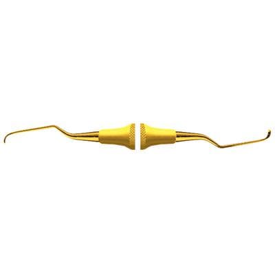 American Eagle Gracey +3 Deep Pocket 5-6 XP with 3/8" Yellow Handle, Single Instrument thumbnail 7