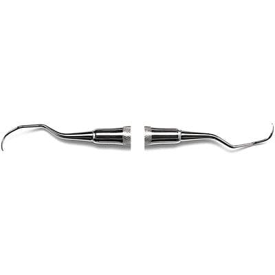 American Eagle Instruments Langer #3/4 Universal Curette, Double End, EagleLite™ Red Resin Handle, Stainless Steel, AECL3-4X thumbnail 10