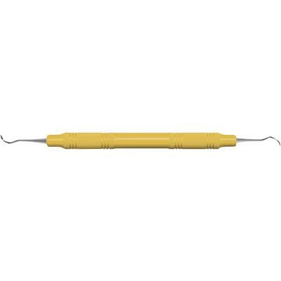 American Eagle Instruments Sickle Scaler, #204S, Double-Ended, Posterior, EagleLite Resin Handle, 3/8", Yellow, 1/Pk, AES204SX thumbnail 10